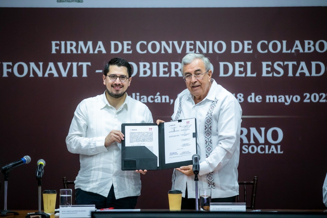 Rocha signa convenio de colaboración con el Infonavit – eslanoticia.mx