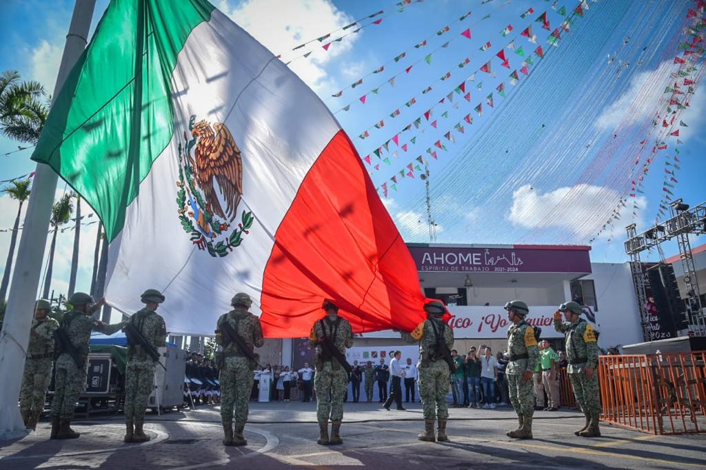Conmemoran en Ahome el 213 Aniversario del Grito de Independencia