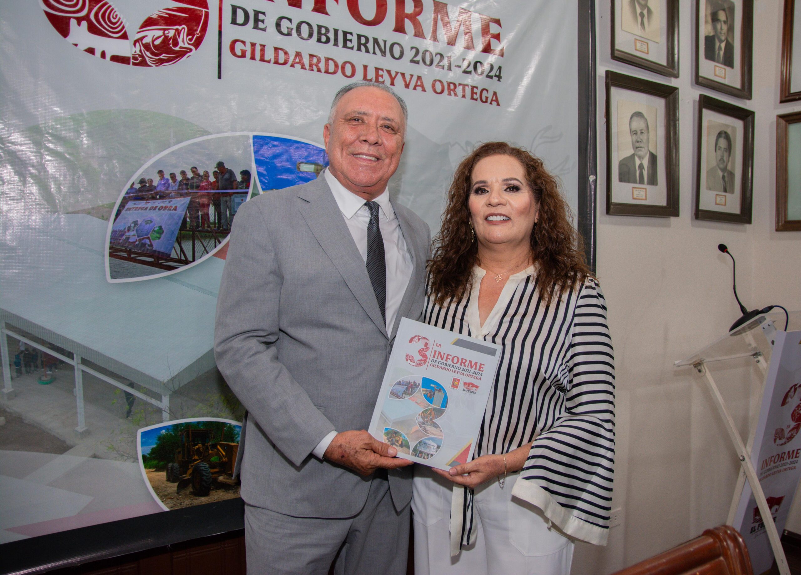 Alcalde Gildardo Leyva Ortega rinde su Tercer Informe de Gobierno en El ...