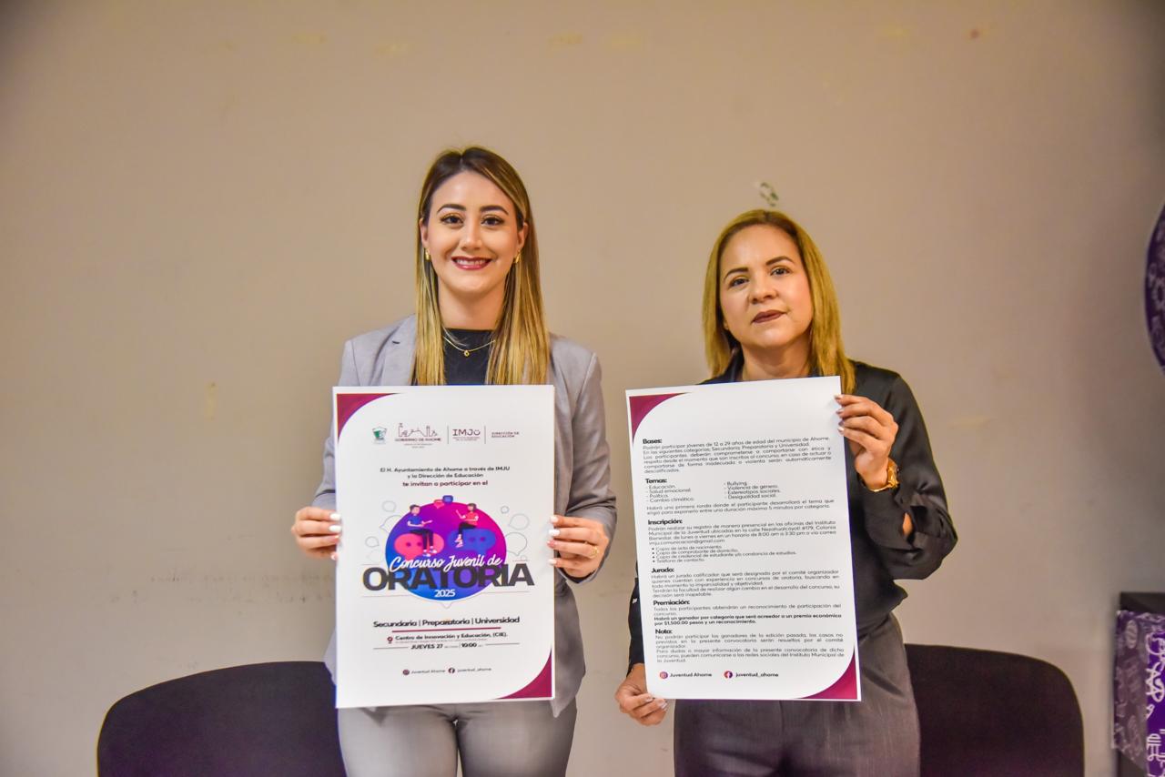 Convoca IMJU a participar en el Concurso Juvenil de Oratoria Ahome 2025 ...