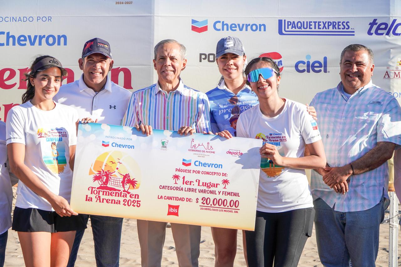 Éxito rotundo en el Torneo de Voleibol Playero “Tormenta en la Arena ...
